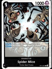 Spider Mice OP14-081 The Azure Sea's Seven Release Event Cards One Piece NM
