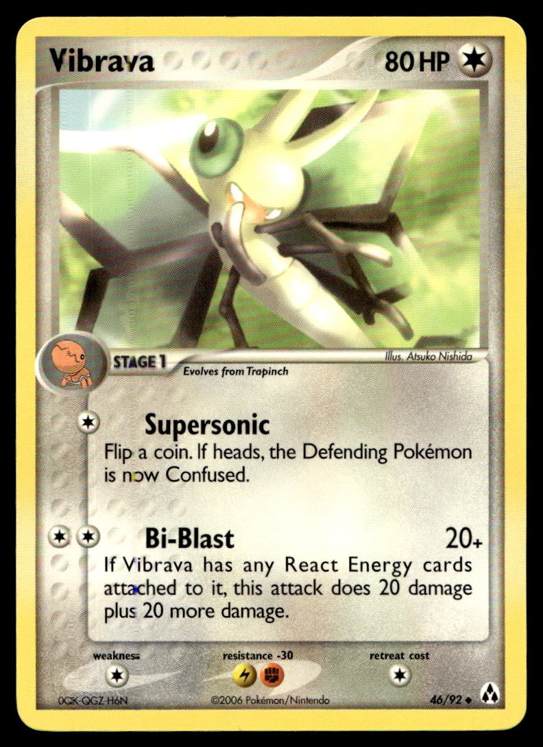 LP Vibrava [EX Legend Maker 46/92] Uncommon Pokemon TCG