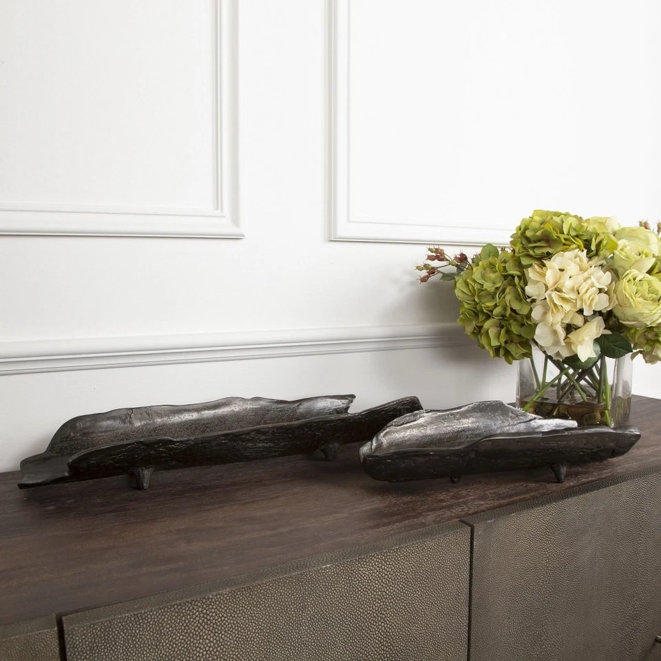 Caryn - 20.88 inch Tray (Set of 2) Accessories Uttermost 17593 - Image 3 of 4