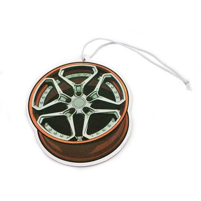 Lufterfrischer Duftbaum für Auto Tuning air freshener Wunderbaum 122 Wheel 6