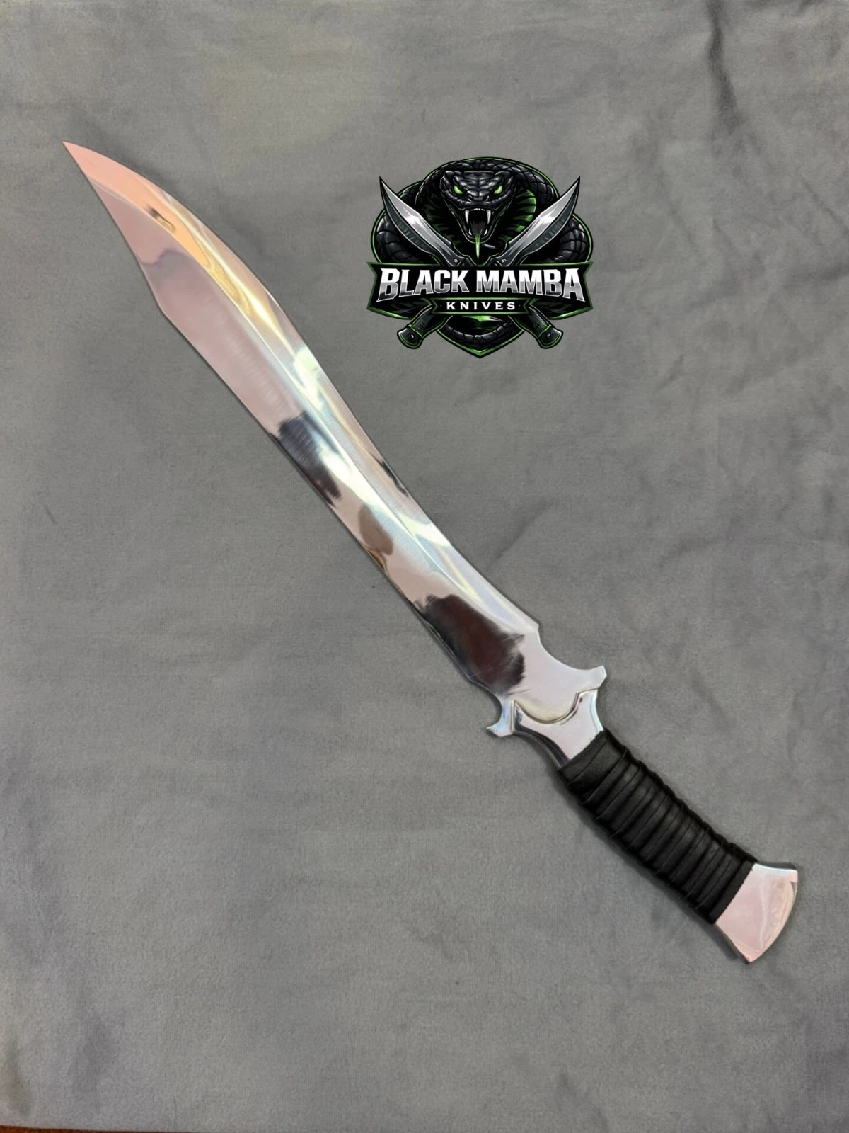 Zombie Tactical Machete 28" High Carbon Steel Full Tang Polished Leather Sheath
Opens in a new windo