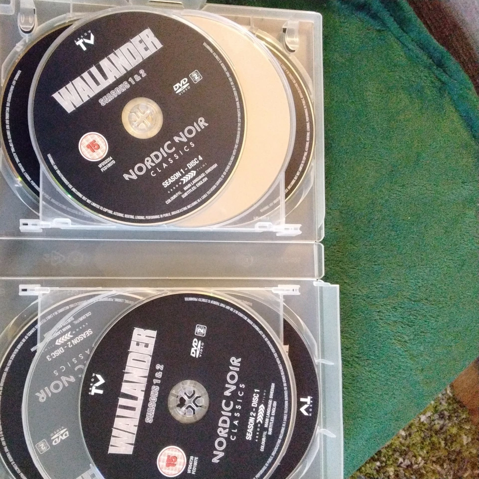 Wallander: The Complete Series - DVD  Free Postage - Image 4 of 4