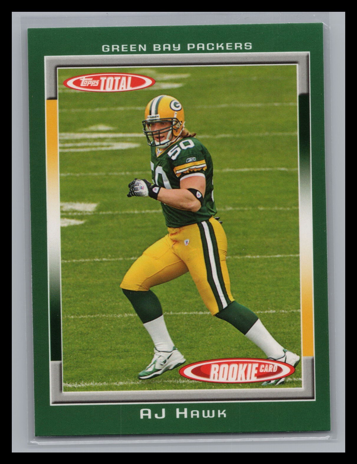 AJ Hawk Topps Total #450 Base