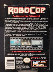 Robocop Nintendo NES Game 1988 CIB Complete With Manual Authentic Tested