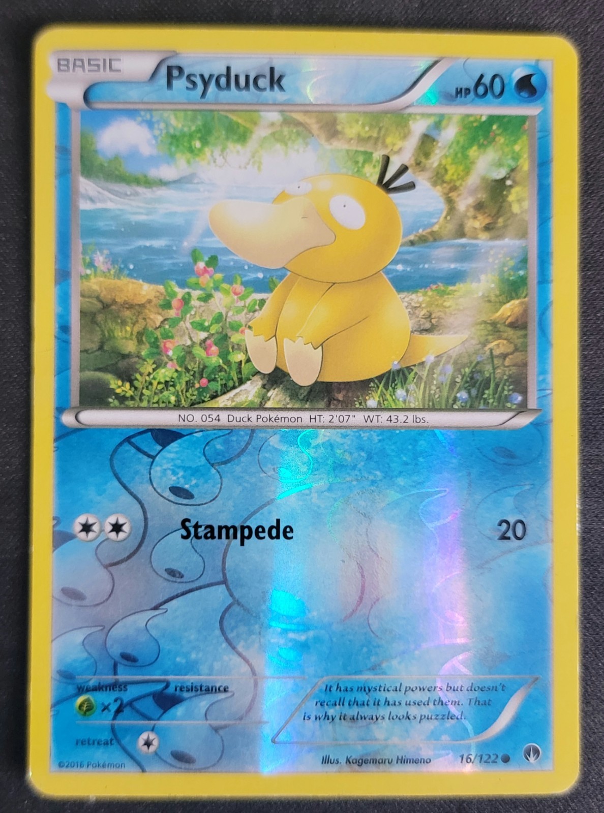 Psyduck 16/122 Pokemon TCG XY: Breakpoint Reverse Holo LP