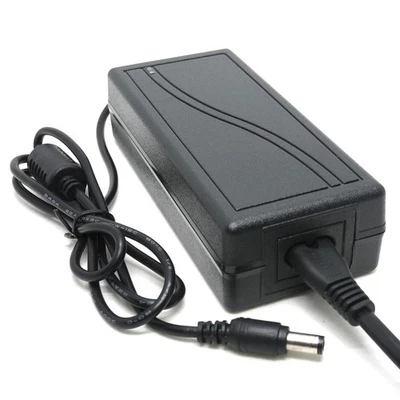 48V 2A 96Watt AC to DC Power Supply Adapter 100-240V for PoE Switch Injector - Photo 1/4