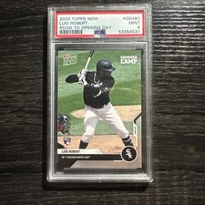 2020 Topps Now Luis Robert Card of the Month PSA 9 (52484656)