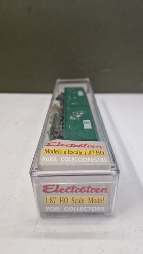 Electrotren 1752K Vagon Cerrado JPD Cargas Renfe EP5 Green Truck Wagon HO Gauge - Bild 18 von 18