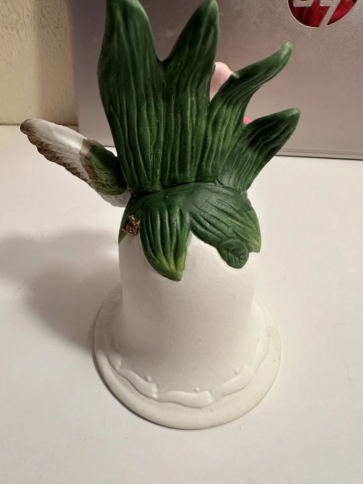 Campana de colibrí vintage, Royal Crown Arnart, 1984, cerámica mate Foto 4 de 4