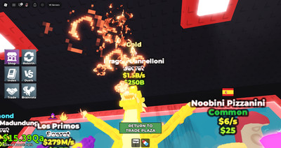 GOLDEN DRAGON CANNELLONI WITH NYAN TRAIT; STEAL A BRAINROT