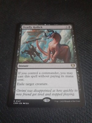 Deadly Rollick ~ Commander Masters [ NearMint ] [ MTG ]