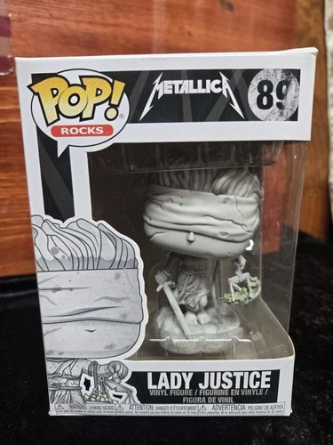 Funko Pop! Rocks Metallica Lady Justice #89 Vinyl Figurine