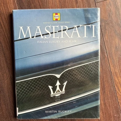 MASERATI BOOK BUCKLEY HAYNES LUXURY FLAIR - Image 1 of 4