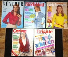 5 Zeitschriften / 70-80er Jahre / Constanze, Carina, Brigitte, Günther u.a.