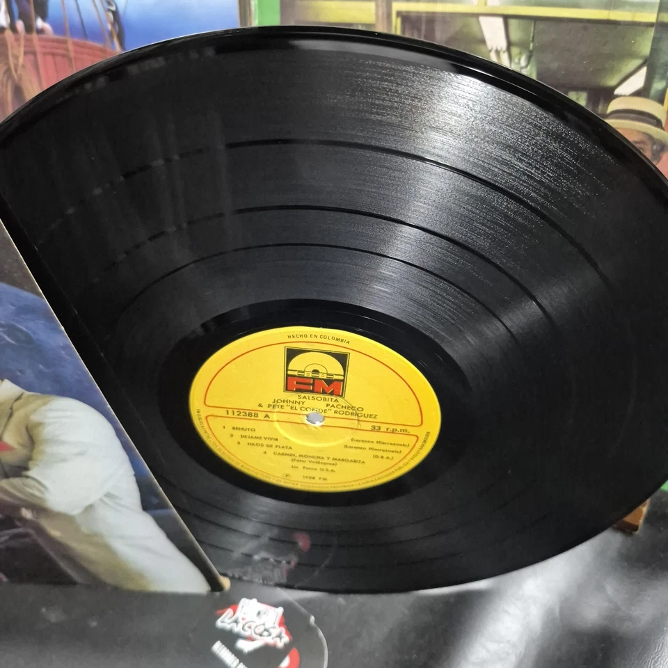 Johnny Pacheco & Pete "Conde" Rodriguez – Salsobita Salsa, Colombia, 1988 🔥🔥🔥 - Image 4 of 4