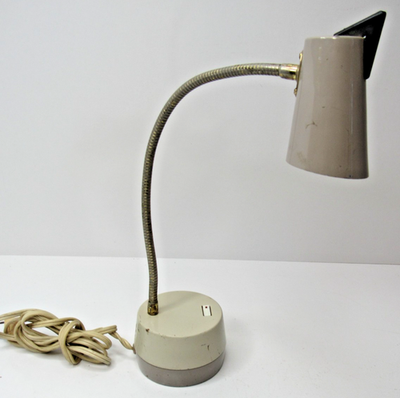 #ad #ad Vintage MCM International Mercantile Corp Flexible Goose Neck Light Lamp #P16 $65.00