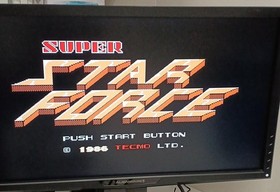 Tecmo Super Star Force TCF-ST Video Game for Nintendo Famicom Used