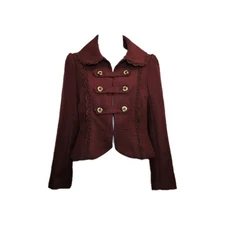 Innocent World Napoleon Jacket Red Womens Medium