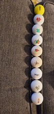 Lot Of 15 Vintage Advertising Golf Balls