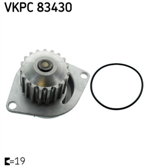 SKF VKPC 83430 Water Pump, engine cooling for CITROËN,PEUGEOT - Image 10