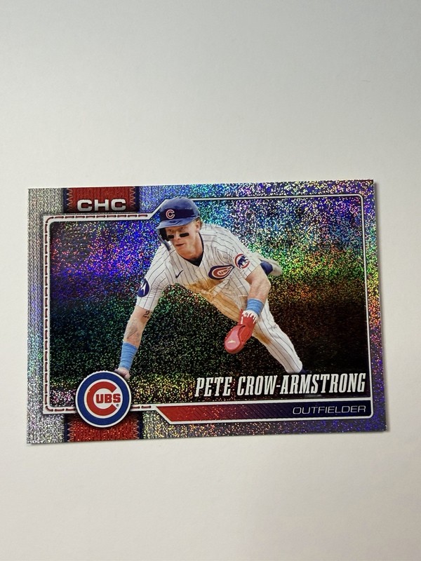 2026 Topps Series 1 - Pete Crow-Armstrong #196 Sandglitter