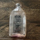 Vintage Nelson’s Creamery Dairy Glass Bottle Milk Manistique Michigan Half Gal.
