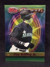 KEN GRIFFEY JR. SEATTLE MARINERS 1994 TOPPS FINEST CARD # 232