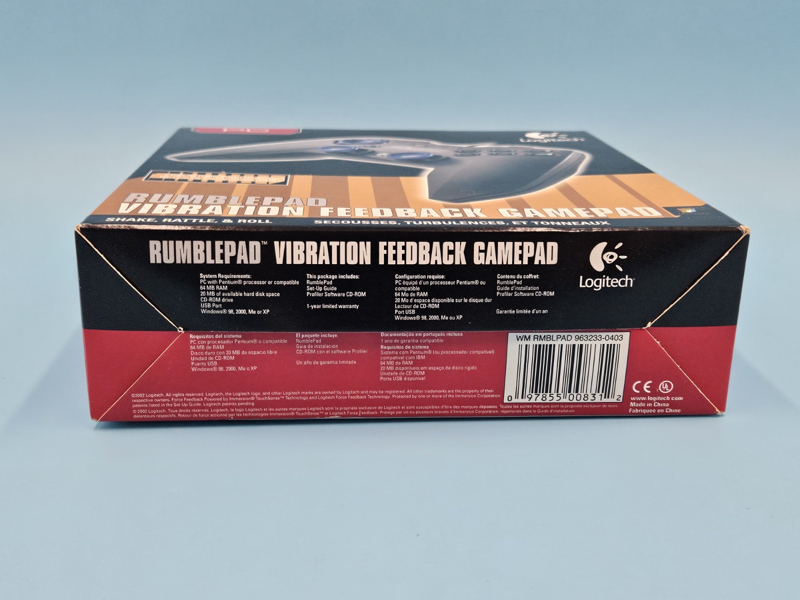 Wingman Rumblepad Logitech WingMan Rumblepad (963233-0403) Gamepad for sale online | eBay
