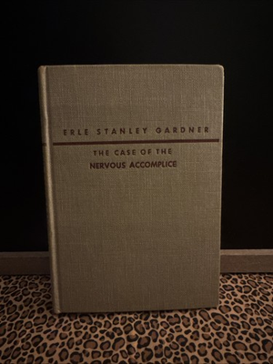 #ad #ad ERLE STANLEY GARDNER The Case Of The Nervous Accomplice $17.95