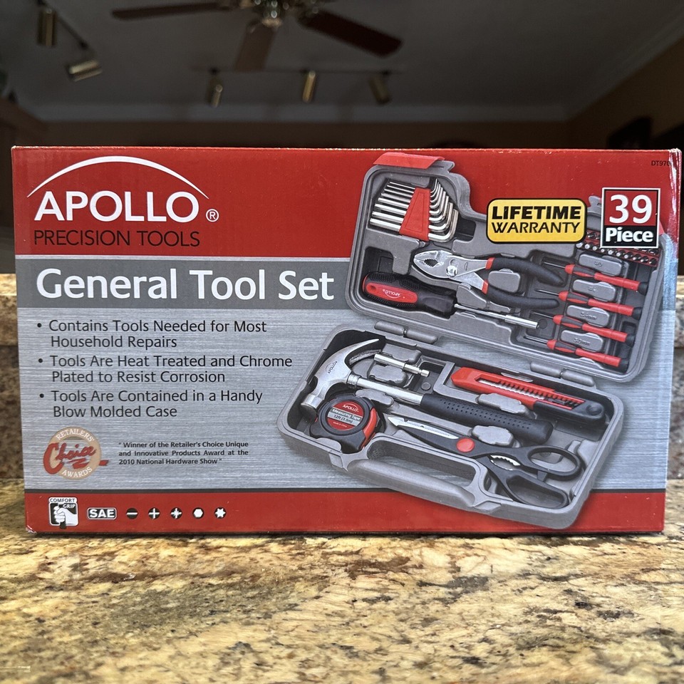 Apollo Precision Apollo Precision Tools 39 Piece General Tool Set | eBay