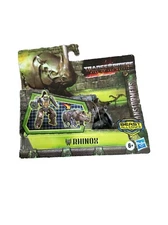 Transformers Rise of the Beasts Battle Changer Rhinox Figure Hasbro NEW