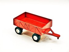 Vintage Tootsietoy Red Farm Trailer Very Nice