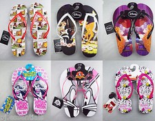 Licensed Disney Flip Flops Sandals Thongs Bambi Bugs Winnie Minnie BNWT Primark