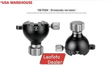 Leofoto YB-75SK Leveling Base with Handle for 75mm Bowl Arca Clamp