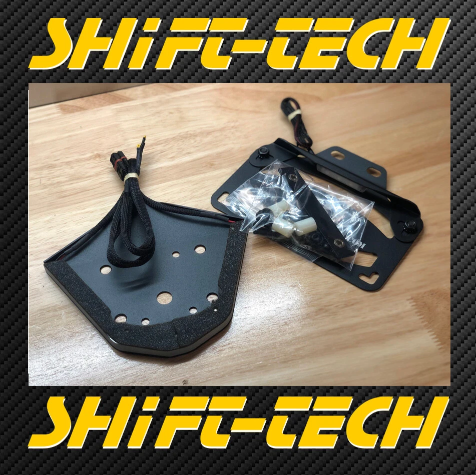 ST1049-4 BMW S1000RR 2020 20' 21' 22' GUARDABARROS ELIMINADOR ESCONDIDO ETIQUETA LED EURO Foto 2 de 3