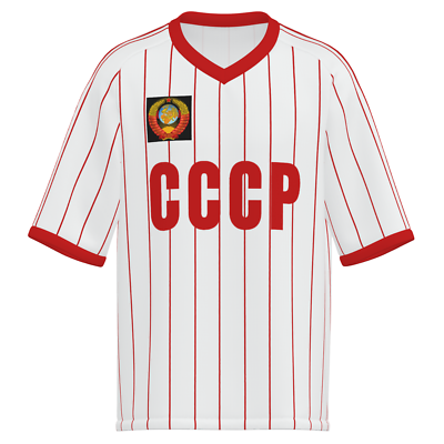 URSS - CCCP Soviet Union football shirt Retro jersey, 1982 away