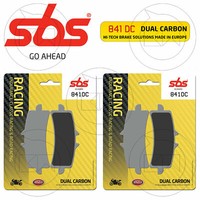 SBS 841DC Kit BremsbelÄGe Dual Carbon Ducati Multistrada 1262 S Touring 2018