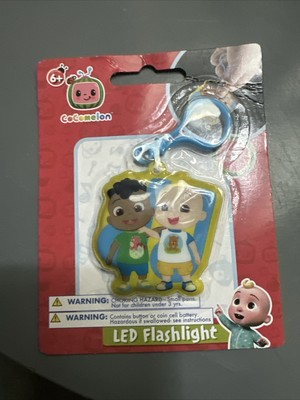 Cocomelon Childs Clip On Bright Led Flashlight Works Ages 6+