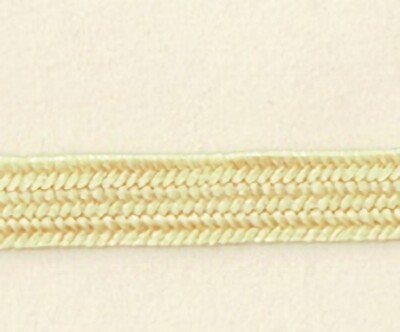 5 Yards 3/16'' Flat Ribbon Trim in Sunflower Yellow 4750S