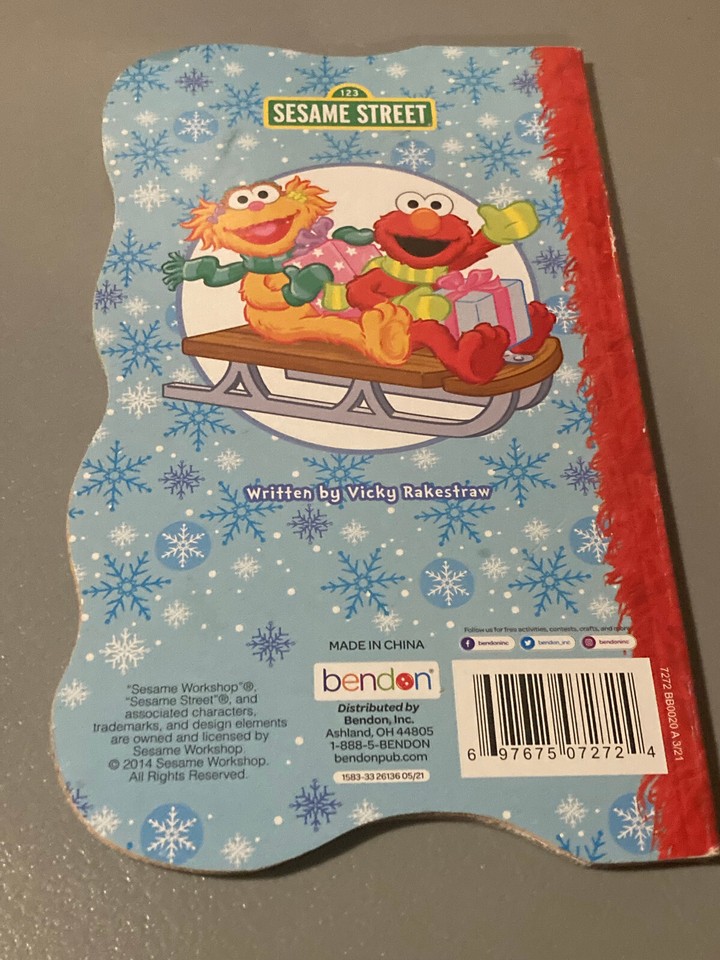 Bendon Sesame Street: Frosty Fun ELMO CHRISTMAS SNOWMAN BERT ERNIE | eBay