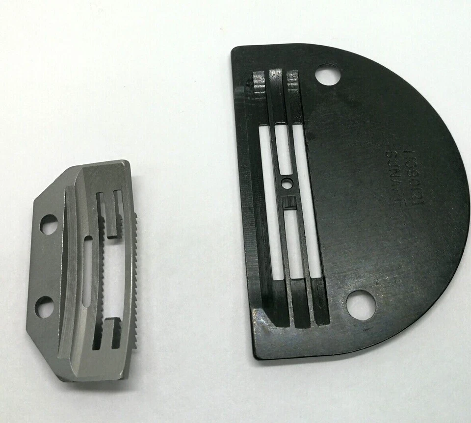 Needle Plate/Feed Dog Set B1613-012-I00+B1109-012-I0B Juki DDL-555-A, 9000, etc. — 第 2/2 张图片