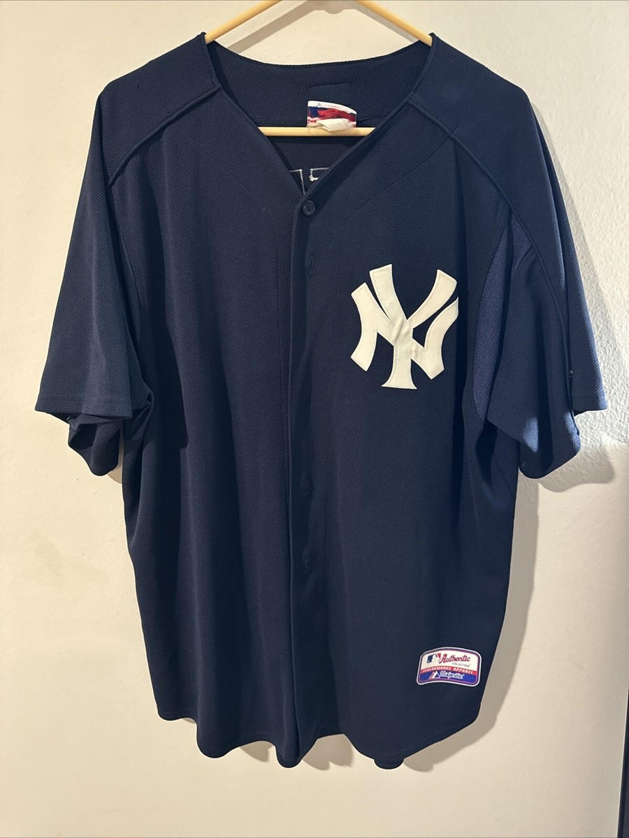 Derek Jeter New York Yankees Jersey Blue MLB Majestic Jersey
