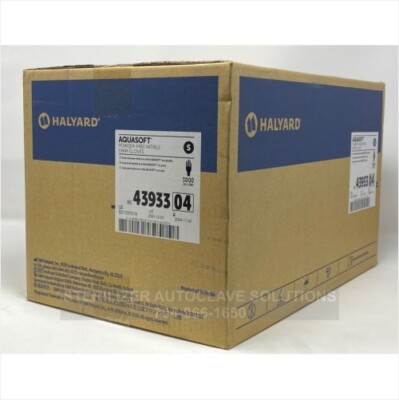  Halyard AQUASOFT* Nitrile Exam Gloves 43933 - CASE of 3000 SMALL