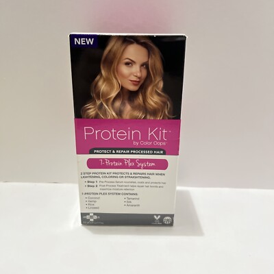 Color Oops Protein Kit Protect Repair Processed Hair 2 Step Process