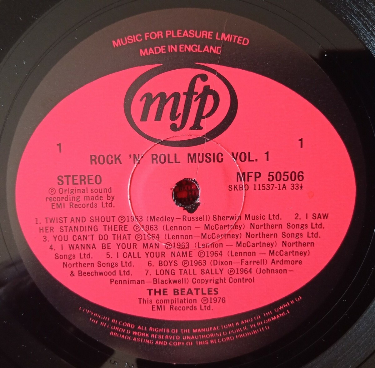 THE BEATLES ** Rock 'N' Roll Music Vol. 1 ** ORIGINAL 1976