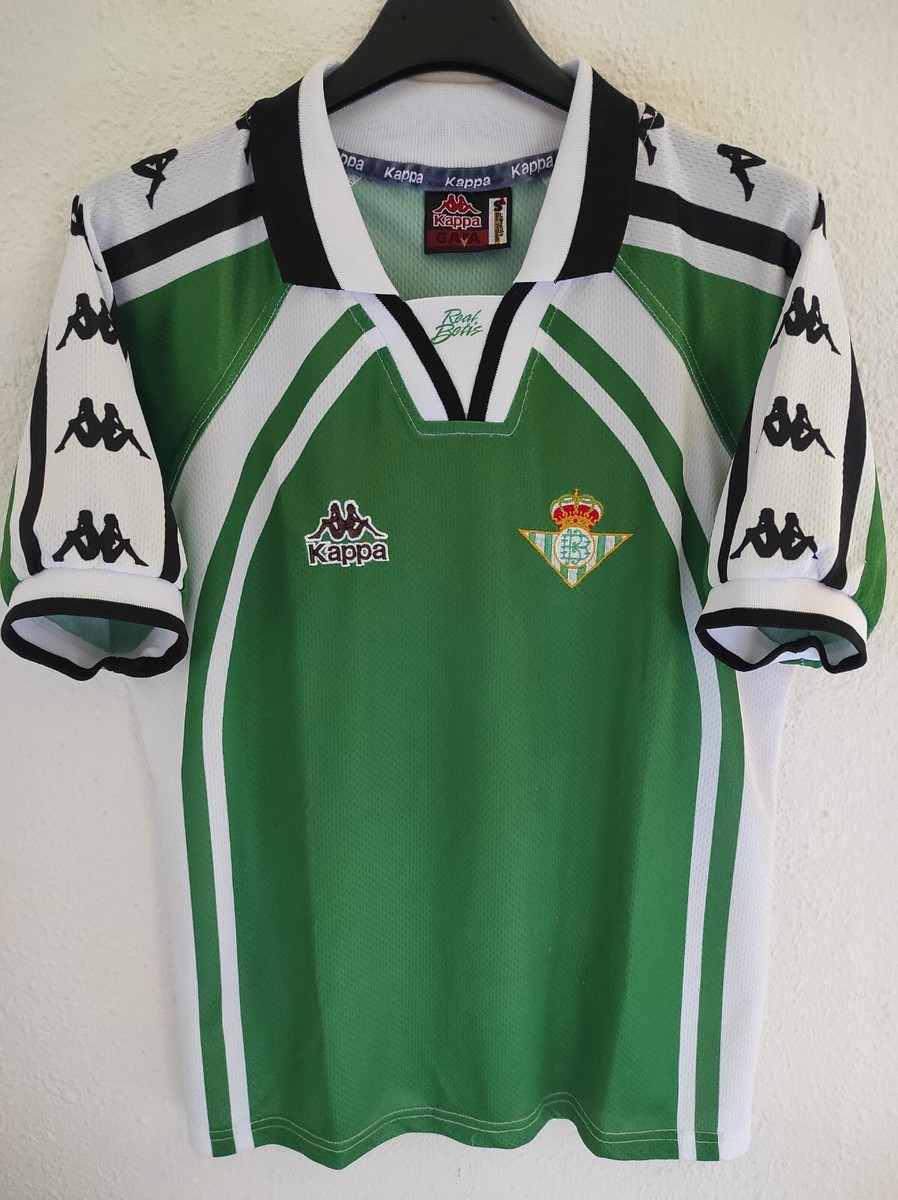 REAL BETIS 1997-1998 away camiseta shirt trikot maillot maglia S