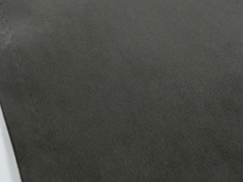 8 metres of DARK GREY Velvet Upholstery Fabric - Richmond Raven - Picture 4 of 8