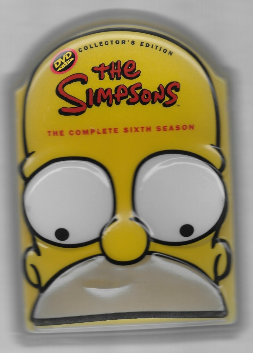 THE SIMPSONS シーズン6 DVDコレクターズエディション The Simpsons - The Complete Sixth Season (DVD, 4-Disc Set