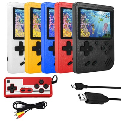 Precision-Made Sturdy 2.4inch Screen Nostalgic Retro Mini Hand-Held Game Console