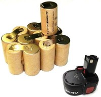 Tauschpack FüR Skil Akku 14,4 V Mit 2,0 Ah Nicd 261389468